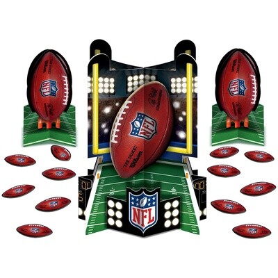 NFL Drive - Silver Table Decorating Kit 23pc