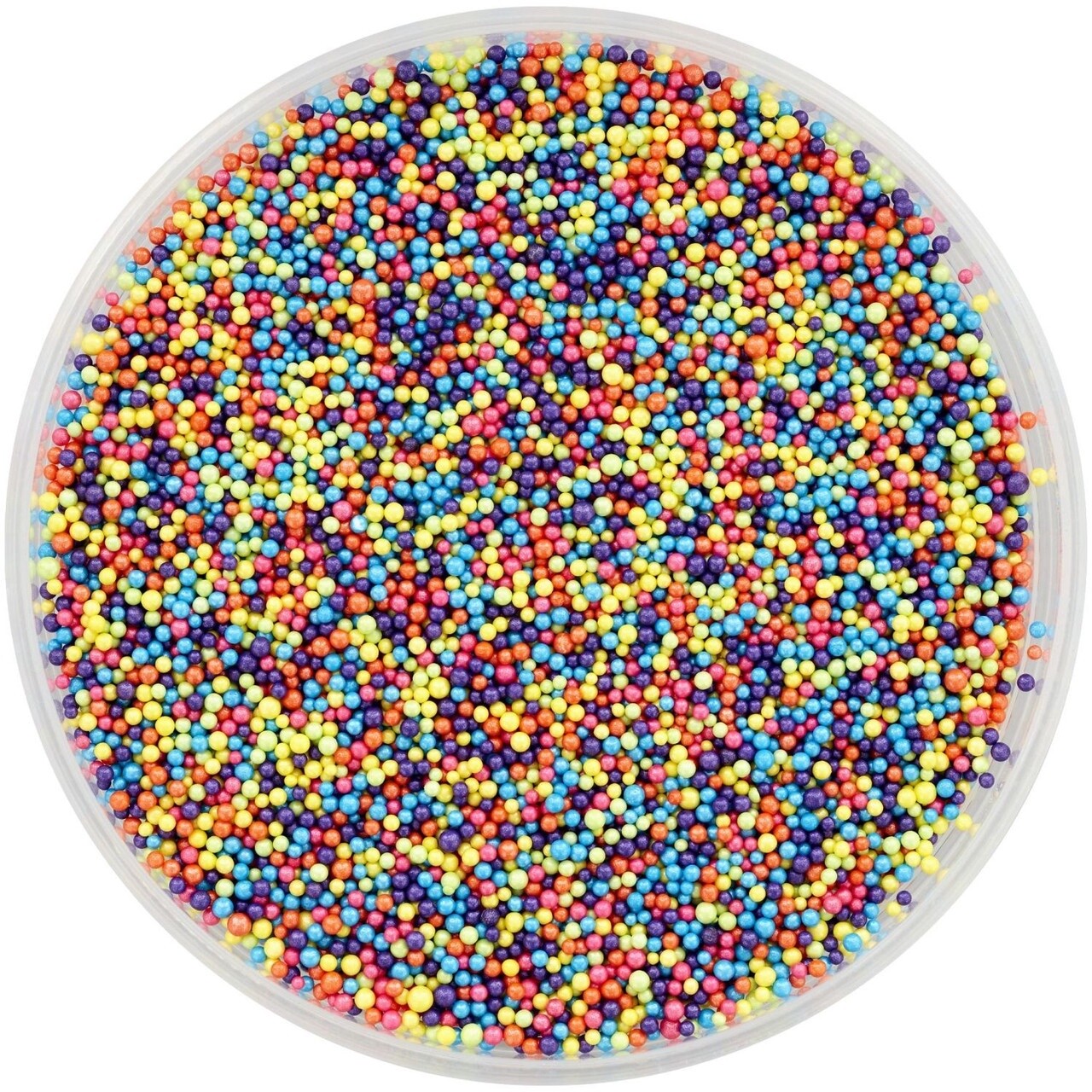 Bright Pastel Nonpareils Sprinkles Mix, 10 oz. Tub