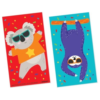 Animal Notepad Mega Value Pack Favor 24ct