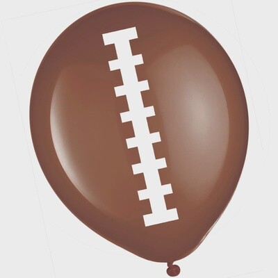 6ct, Football Balloons