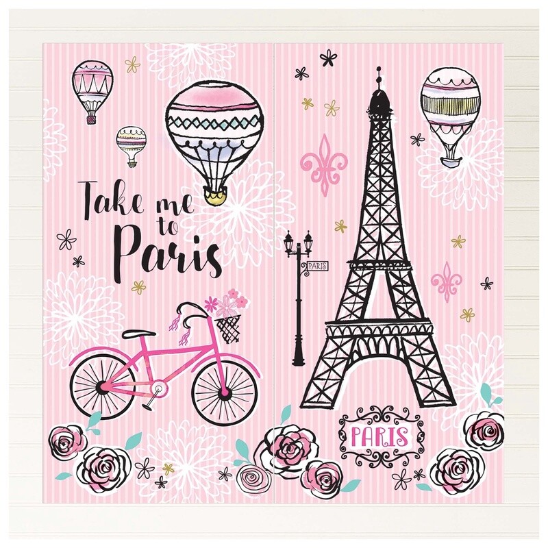 Day In Paris Scene Setter® Photo Backdrop