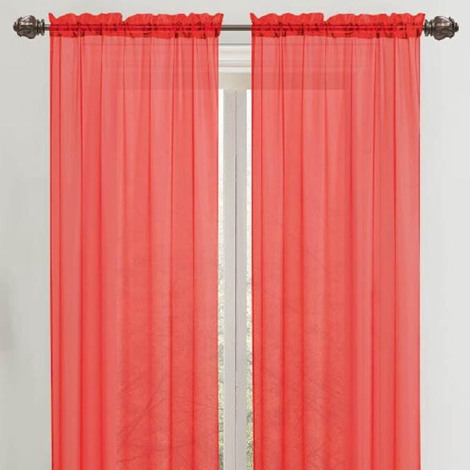 Sheer Curtain  60&quot; x 90&quot;  One Panel per Pack