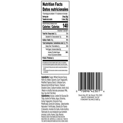 Decorator Preferred  Fondant, 24 oz. Fondant Icing
