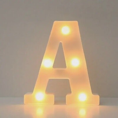 LED LETTERS 6.25 IN