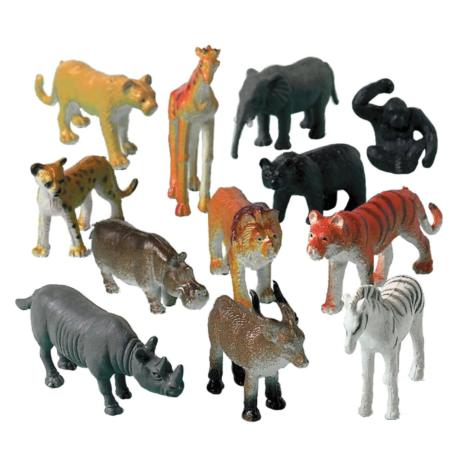Jungle animal value pack favors 12ct