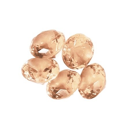 Acrylic Diamonds Gem Décor 1LB, Color: ROSE-GOLD
