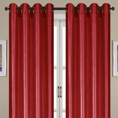 NANCY Faux Silk Grommet One Panel 54&quot; X 84&quot;
