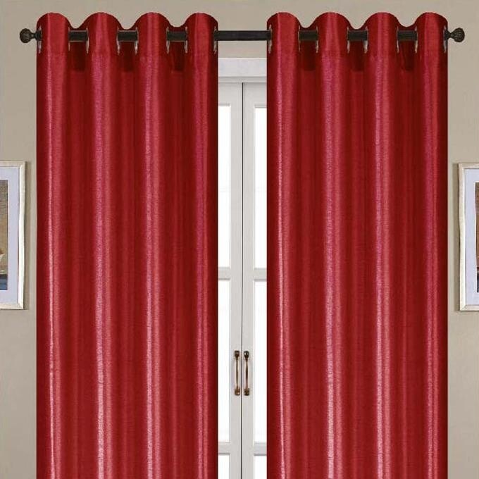 NANCY Faux Silk Grommet One Panel 54&quot; X 84&quot;