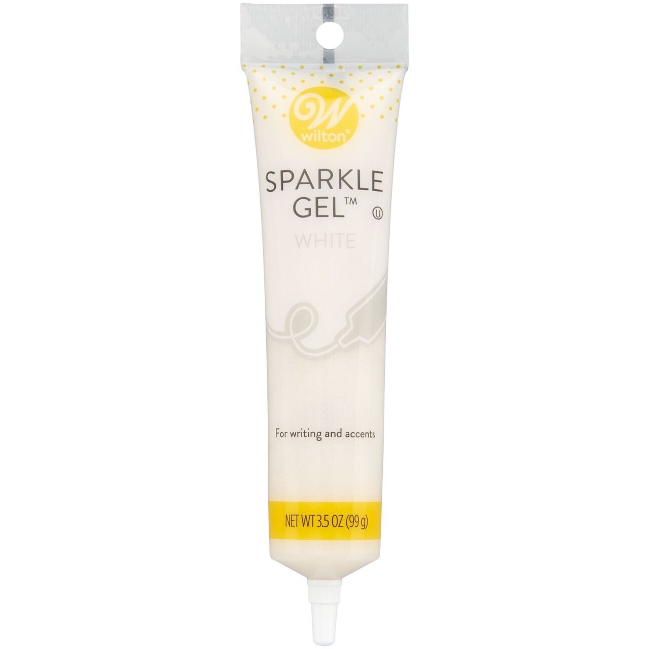 Sparkle Gel, 3.5 oz., Color: WHITE