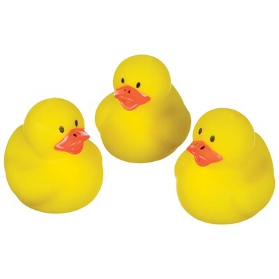 Mini Rubber Ducks High Count Favor 16CT