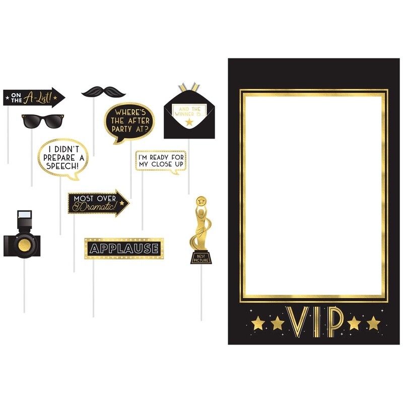 Awards Night Cardstock Photo Props, 12pc