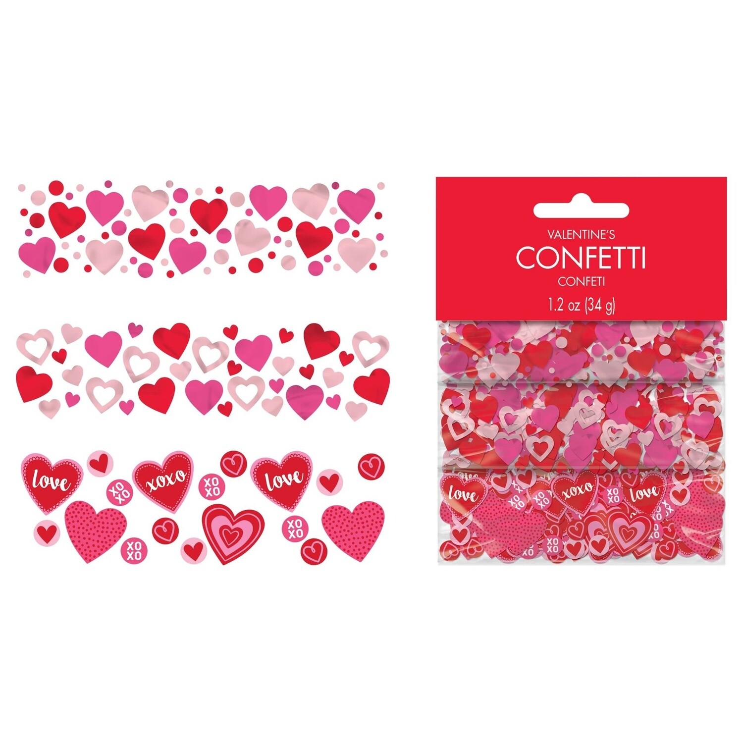 Valentine Confetti 1.2 oz.