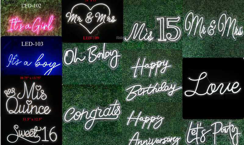 Neon Light Sign, LED Reusable Wall Décor Lights With 5ft Hanging Chain