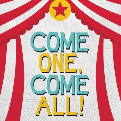 Carnival Luncheon Napkins 16ct