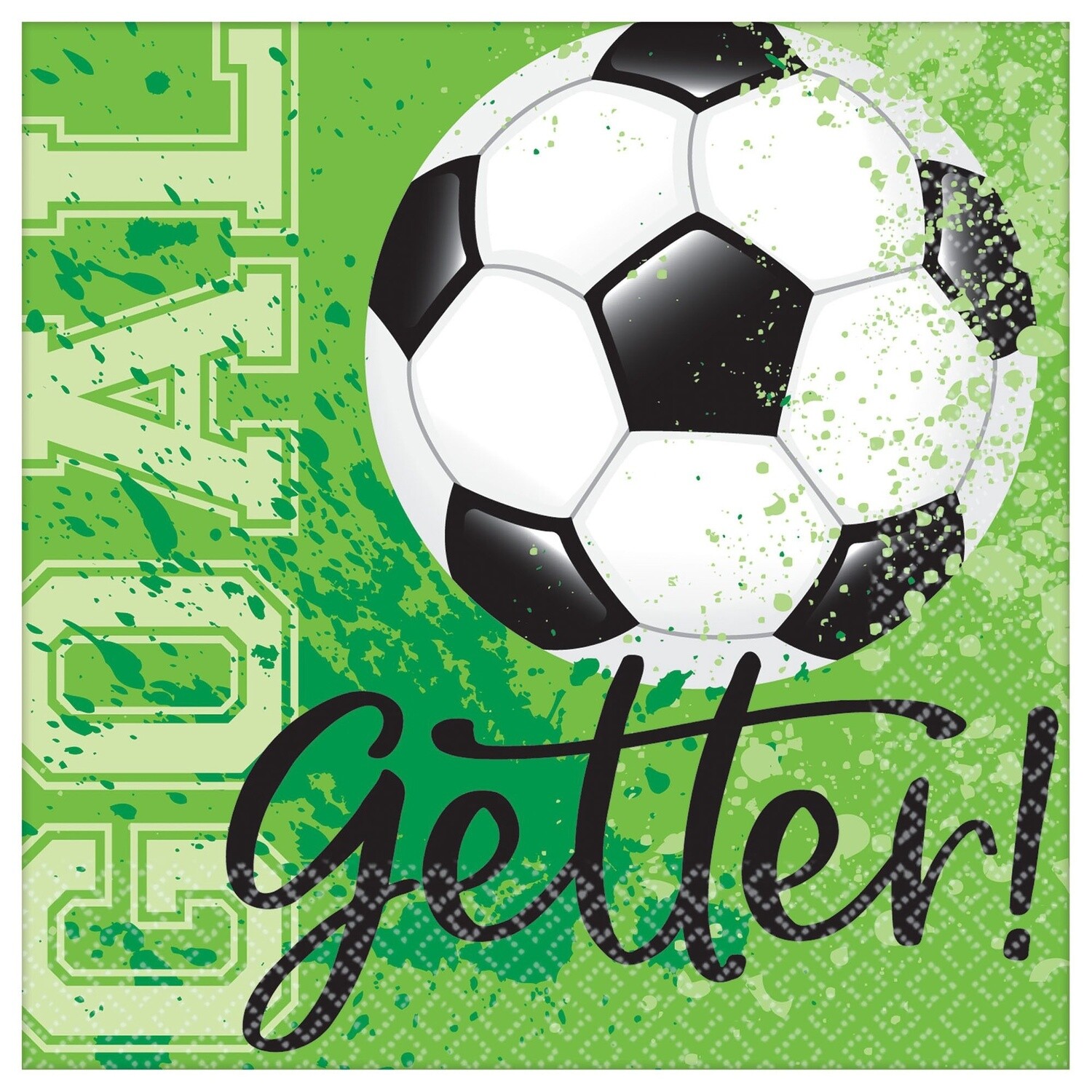 Goal Getter Beverage Napkins 36CT