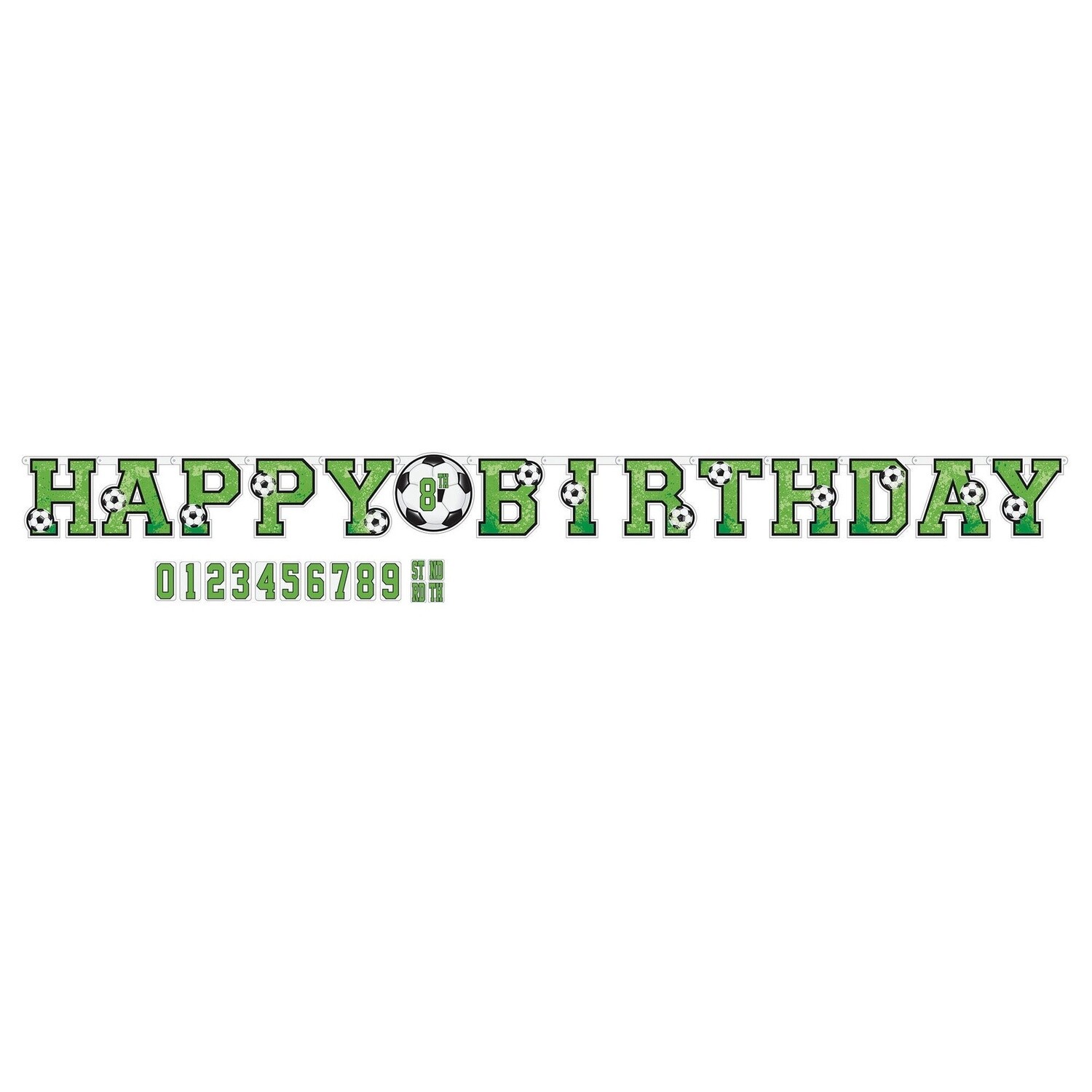 Goal Getter Jumbo Add-An-Age Letter Banner