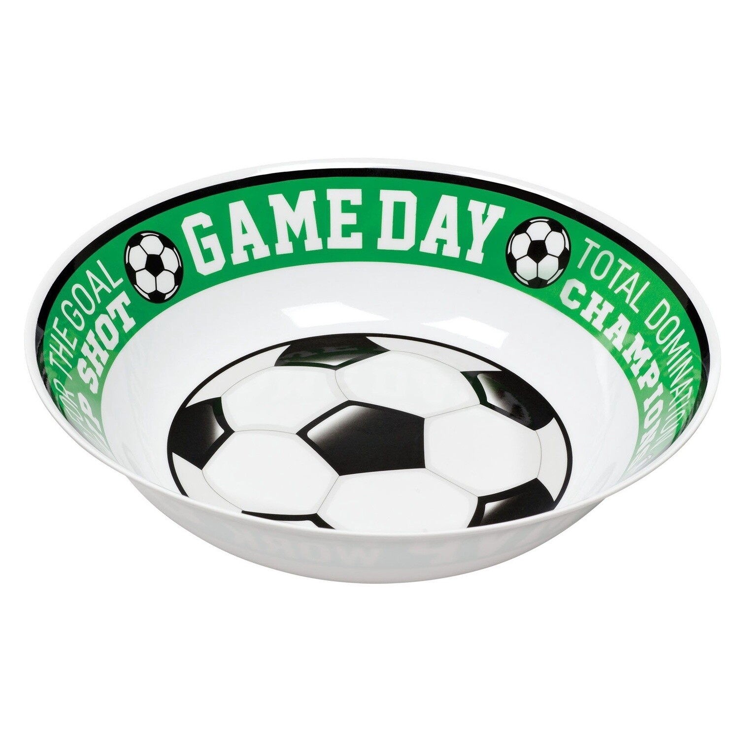 Goal Getter Melamine Bowl 13IN