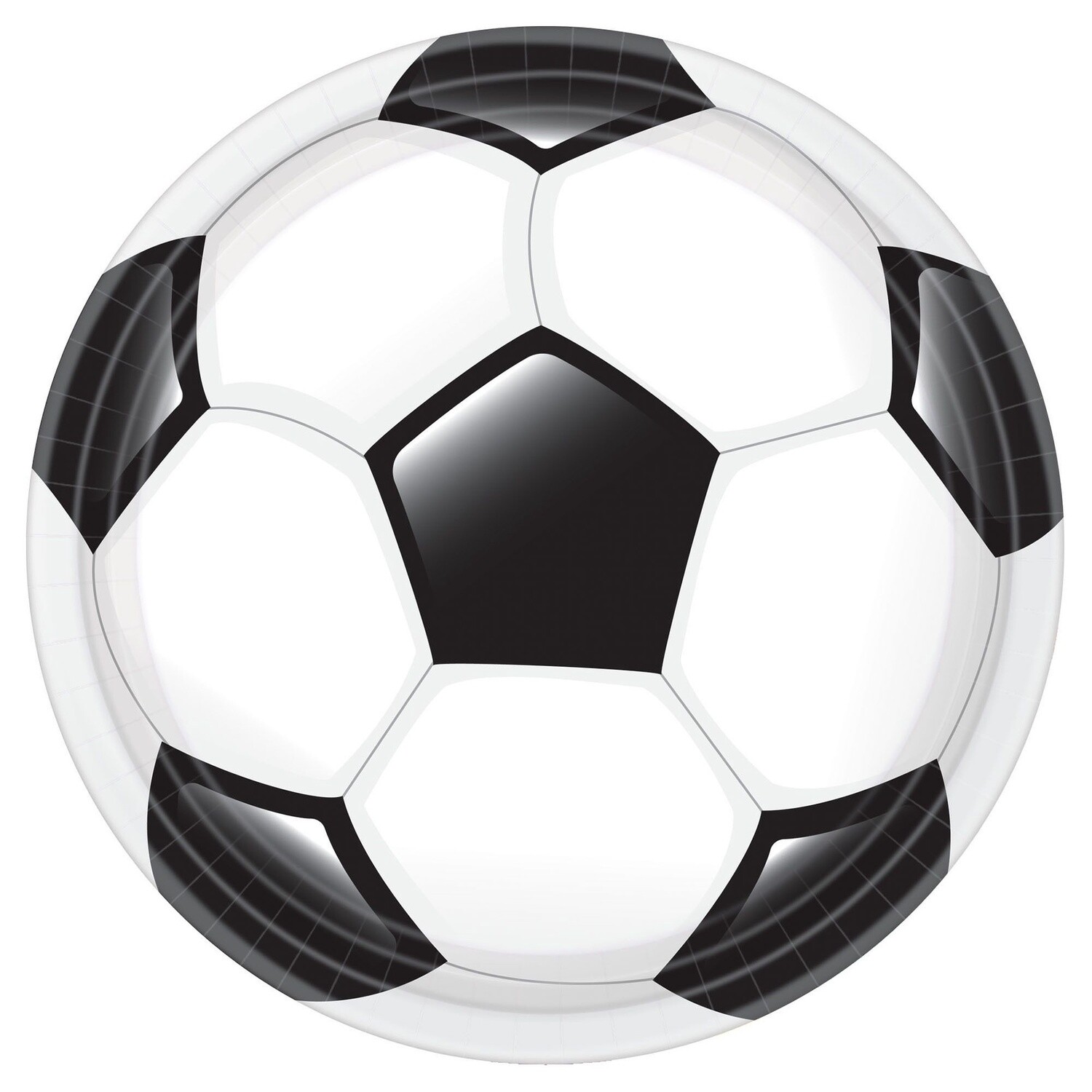 Goal Getter Soccer Dinner Plates 18ct