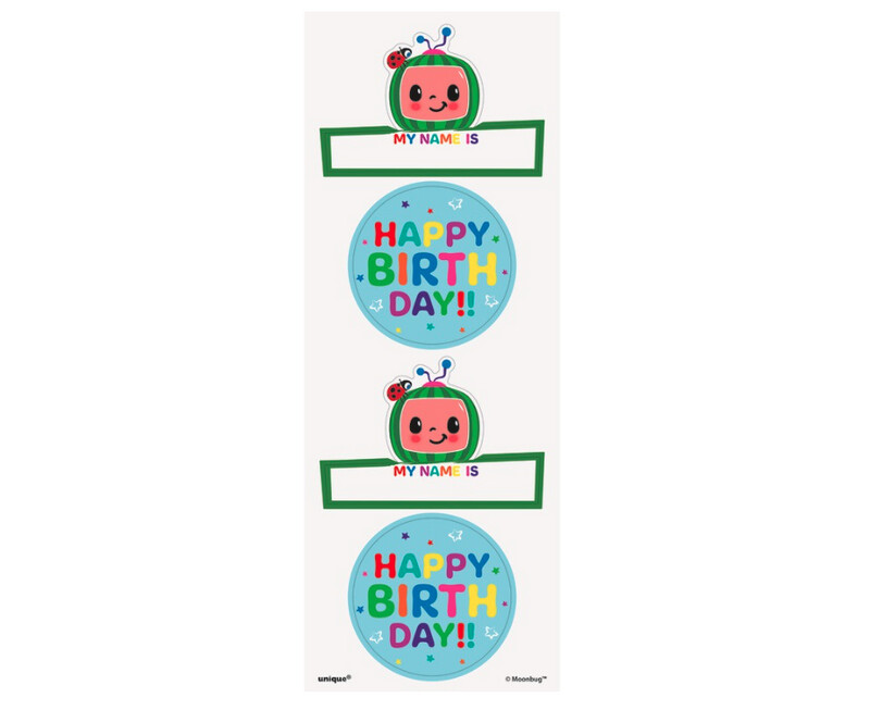 Cocomelon Sticker Sheets  8ct
