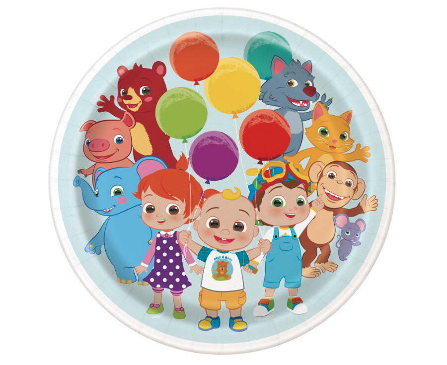 Cocomelon Round 9 Dinner Plates  8ct&quot;