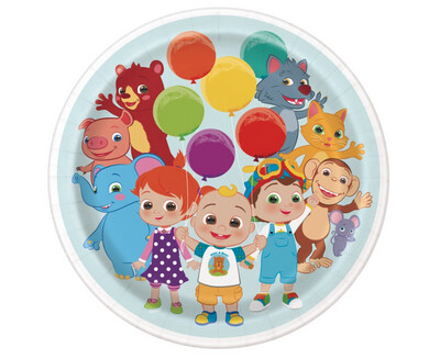 Cocomelon Round 9 Dinner Plates  8ct&quot;