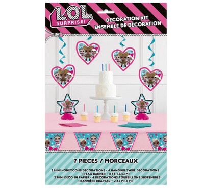 LOL Surprise Decor Kit 7pc