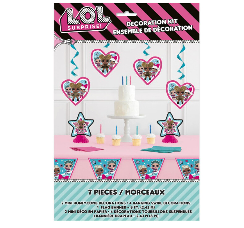 LOL Surprise Decor Kit 7pc