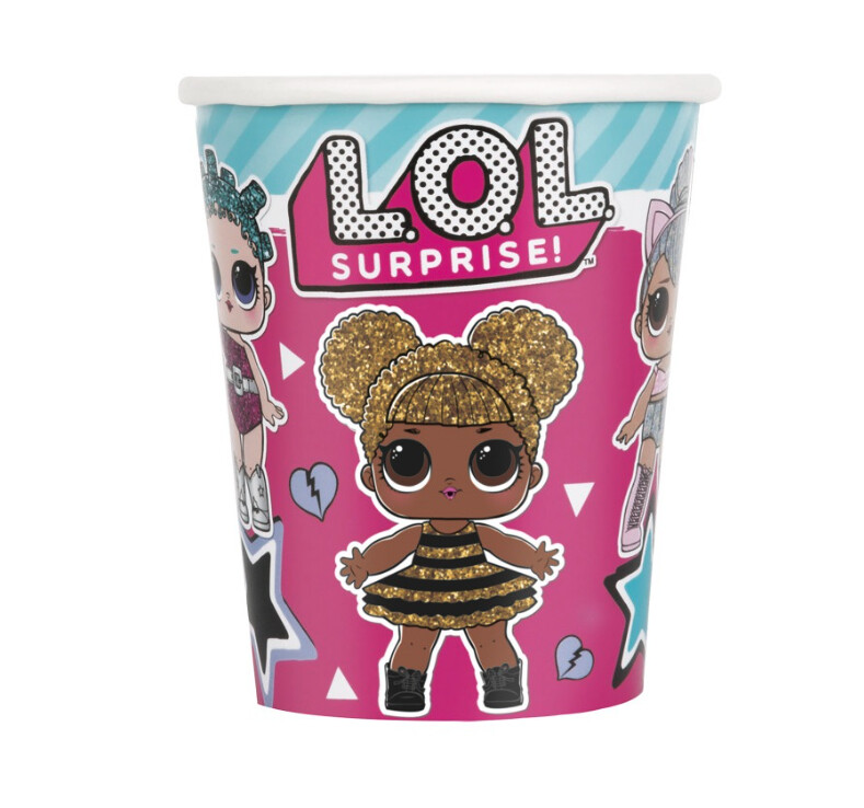 LOL Surprise 9oz Paper Cups  8ct