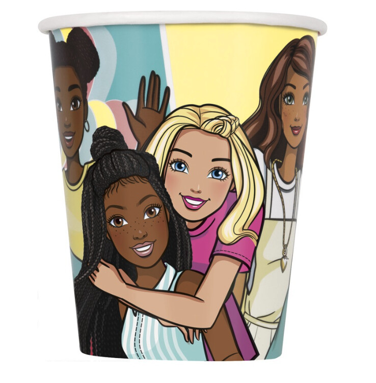 Barbie 9oz Paper Cups 8ct