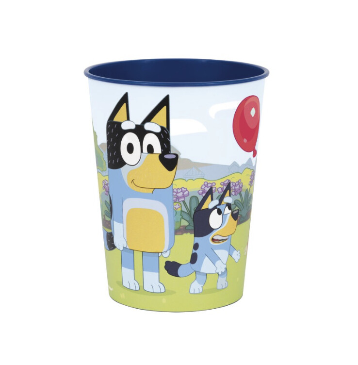 Bluey 16oz Plastic Stadium Cup