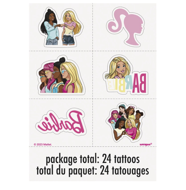 Barbie Tattoos  24ct
