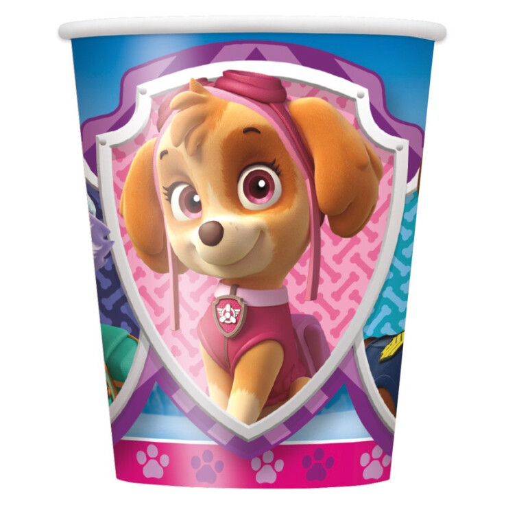 Paw Patrol Girl 9oz Paper Cups  8ct