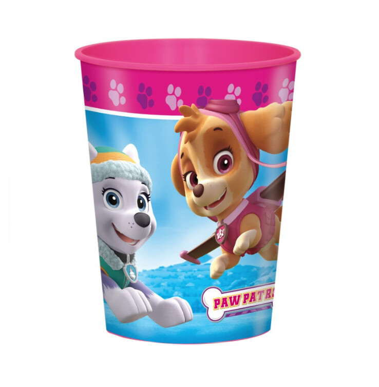 Paw Patrol Girl 16oz Plastic Stadium Cup