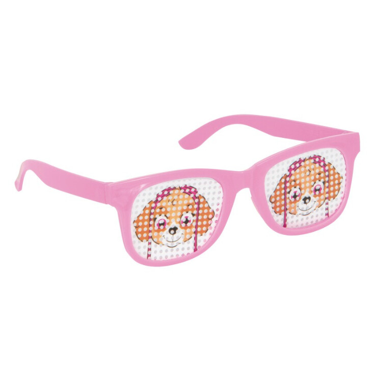 Paw Patrol Girl Pinhole Novelty Glasses 4ct