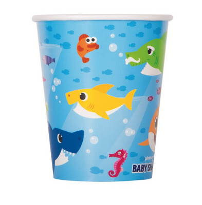 Baby Shark 9oz Paper Cups  8ct