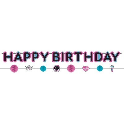 Internet Famous Birthday Cardstock Banners, 2ct