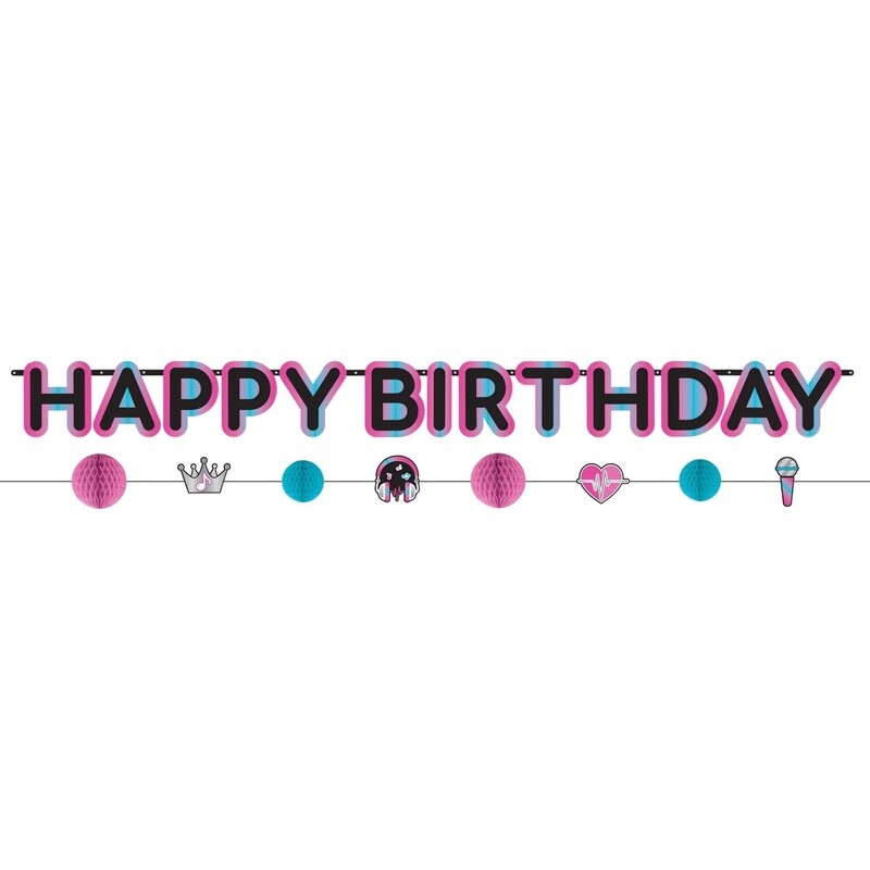 Internet Famous Birthday Cardstock Banners, 2ct