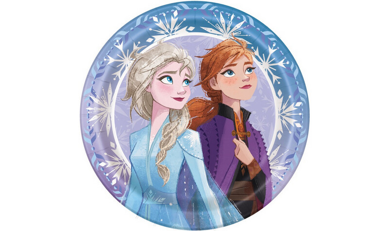 Disney Frozen 2 Round 9 Dinner Plates  8ct&quot;