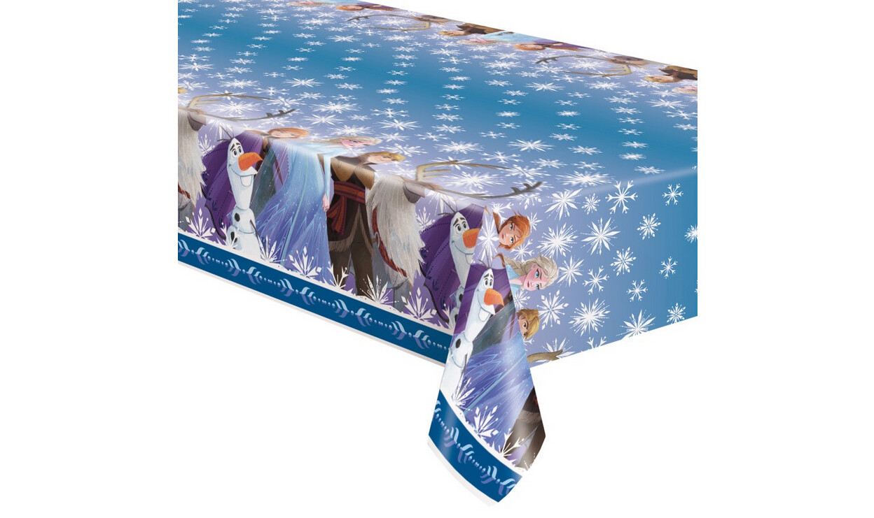 Disney Frozen 2 Rectangular Plastic Table Cover 54 x 84&quot;