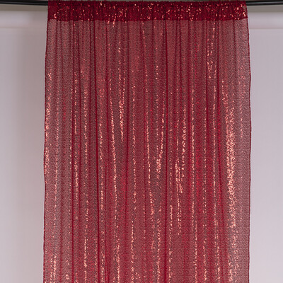 SEQUIN  BACKDROP CURTAIN 5&#39; Wx 10&#39; H , 1 PCS/PACK