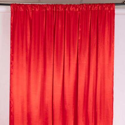 BACKDROP CURTAIN SATIN 10ft x 10ft, 1 PCS PACK