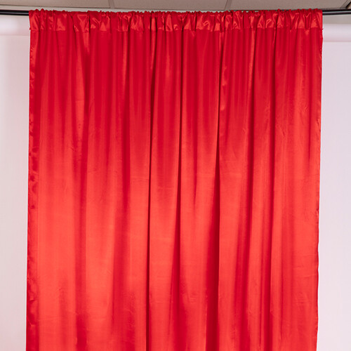 BACKDROP CURTAIN SATIN 10ft x 10ft, 1 PCS PACK