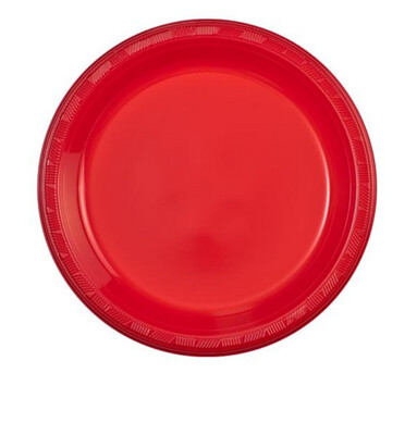 PLASTC PLATES 9&quot; 50CT