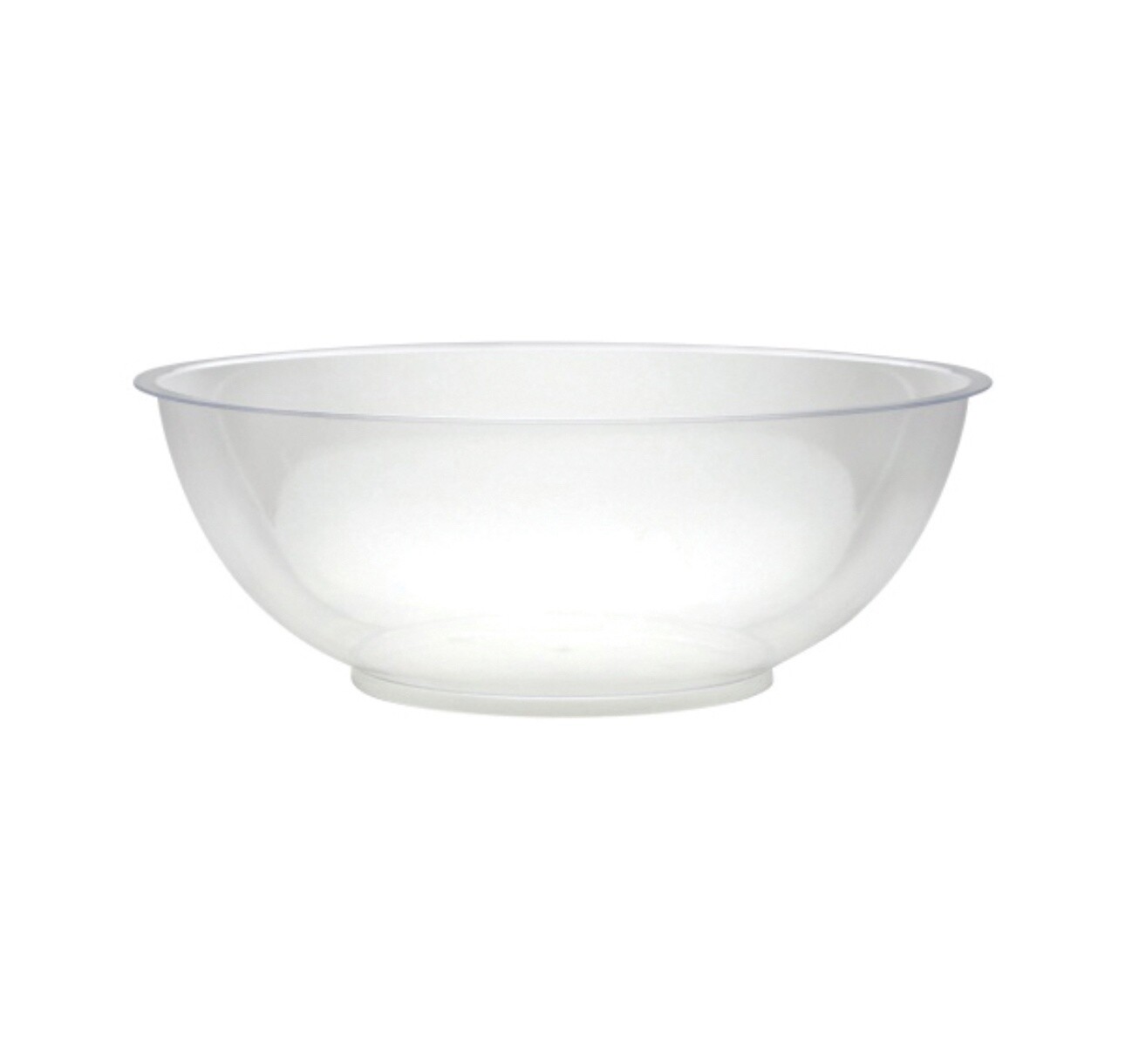 160 oz clear bowl with lid
