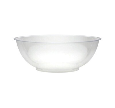 160 oz clear bowl with lid