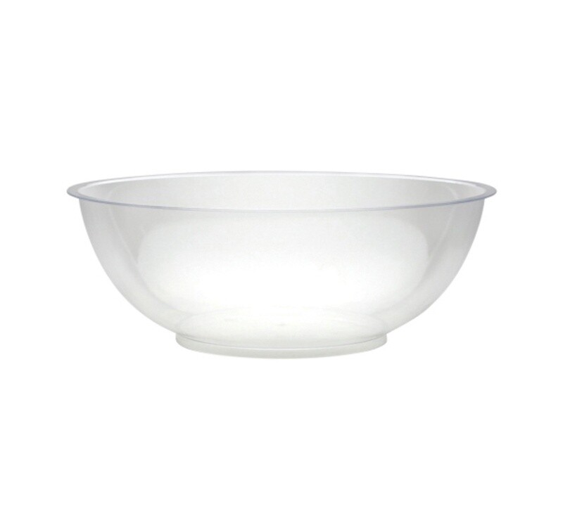 160 oz clear bowl with lid