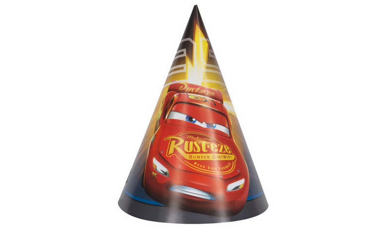 Disney Cars 3 Movie Party Hats  8ct