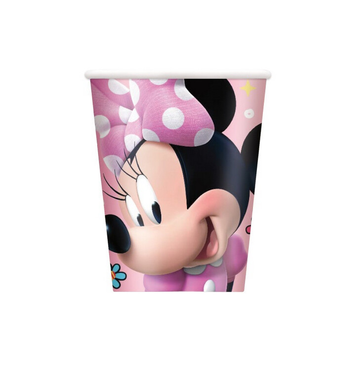 Disney Iconic Minnie Mouse 9oz Paper Cups  8ct