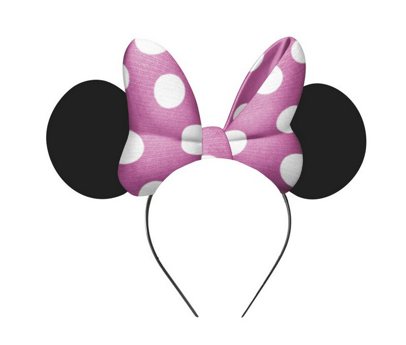 Disney Iconic Minnie Mouse Paper Ears 4ct