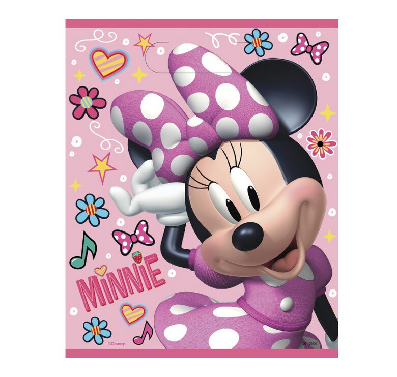 Disney Iconic Minnie Mouse Loot Bags  8ct